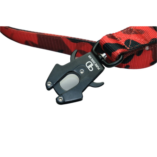 150cm Sport Lead Red Camo - Pet Supplier Store