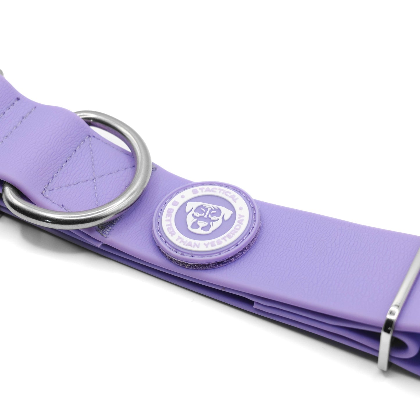 4cm PVC BTactical™ Collar | Pastel Purple - Pet Supplier Store