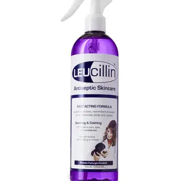Leucillin Antiseptic Skincare Spray for Pets – Antibacterial, Antifungal & Antiviral