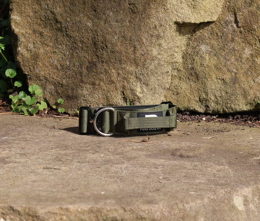 5cm Tactical Collar Khaki - Pet Supplier Store