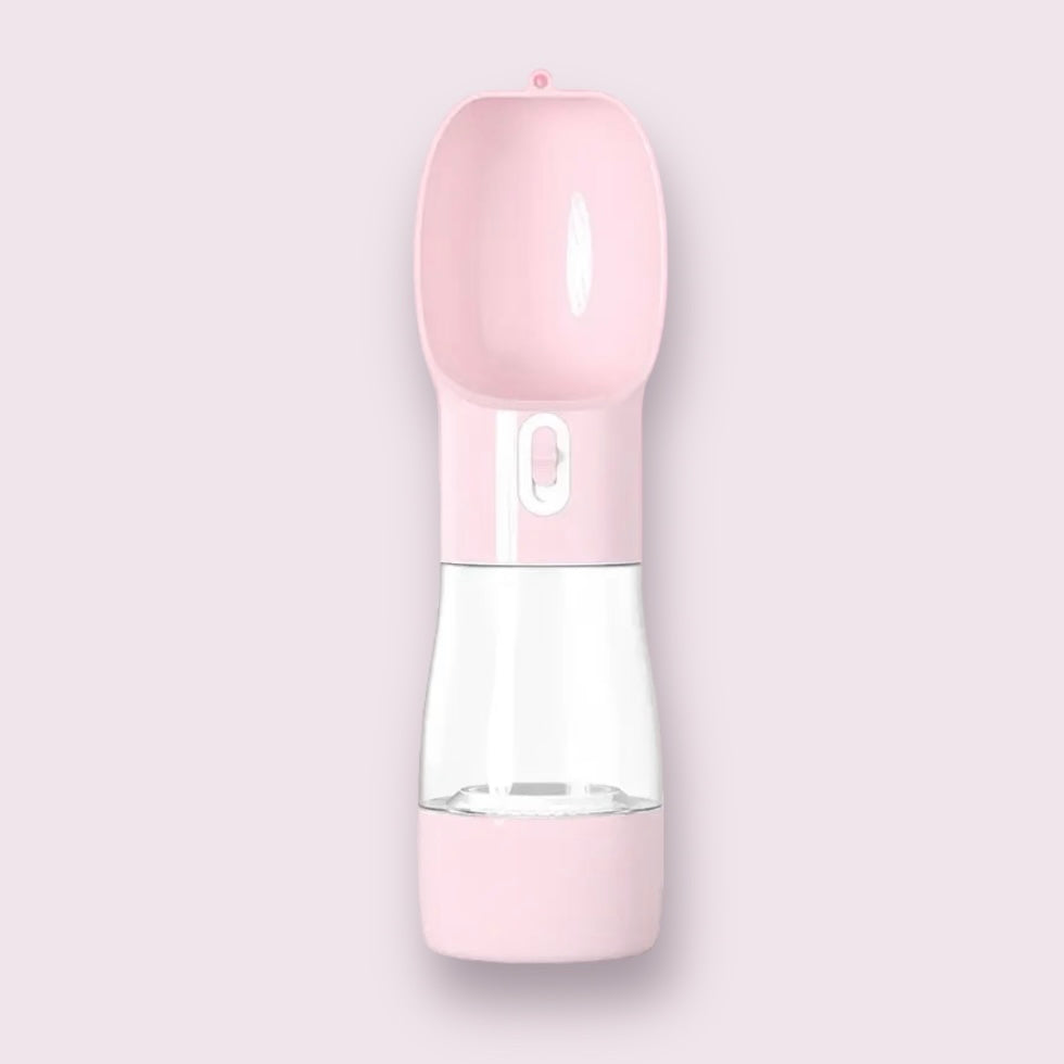 Water & Treat Bottle - Pink