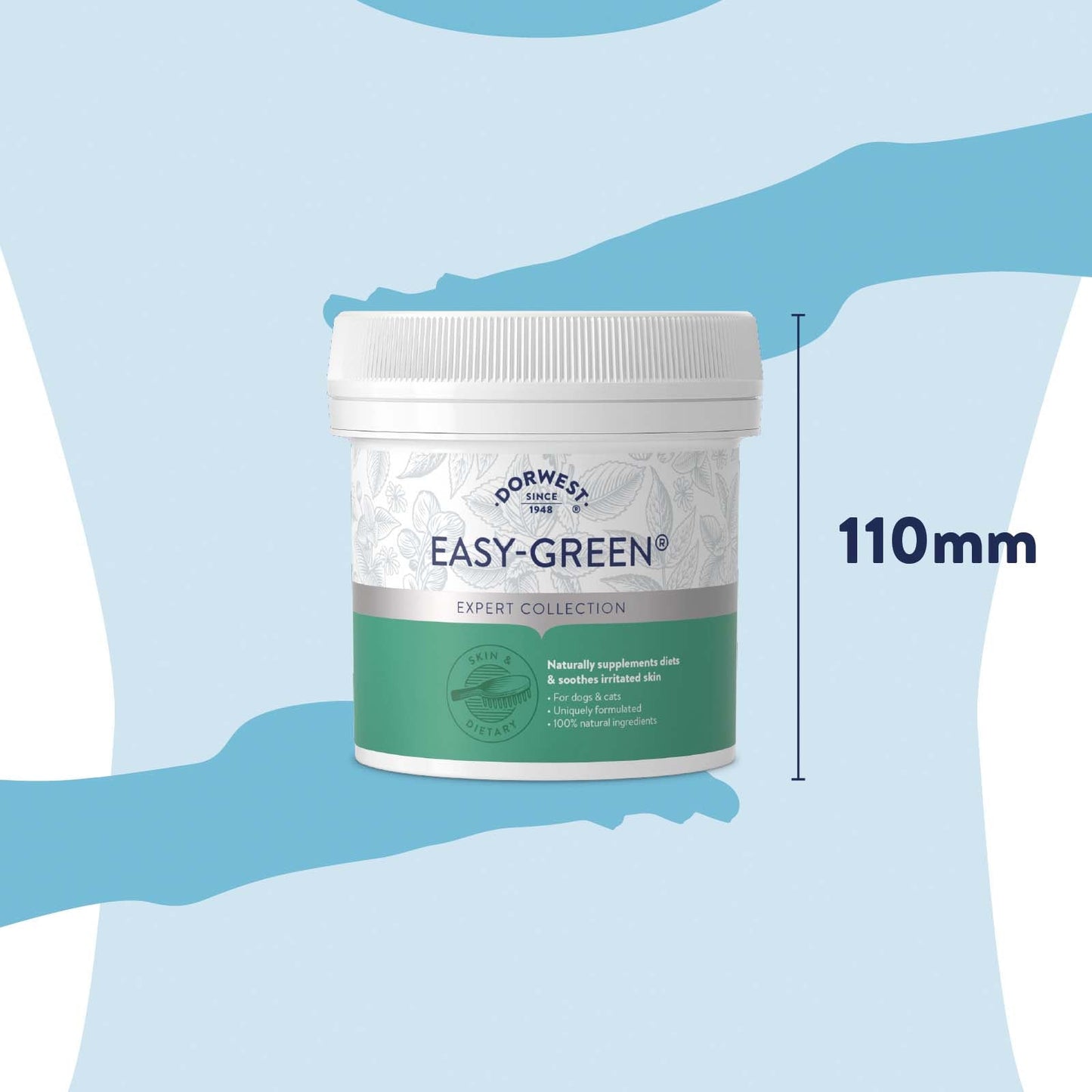 Dorwest Easy-Green® Powder For Dogs And Cats 250g