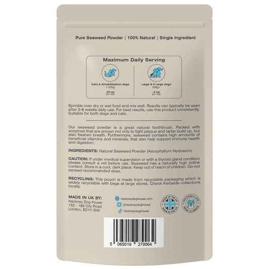 Hackney Dog House - Plaque Powder For Pets