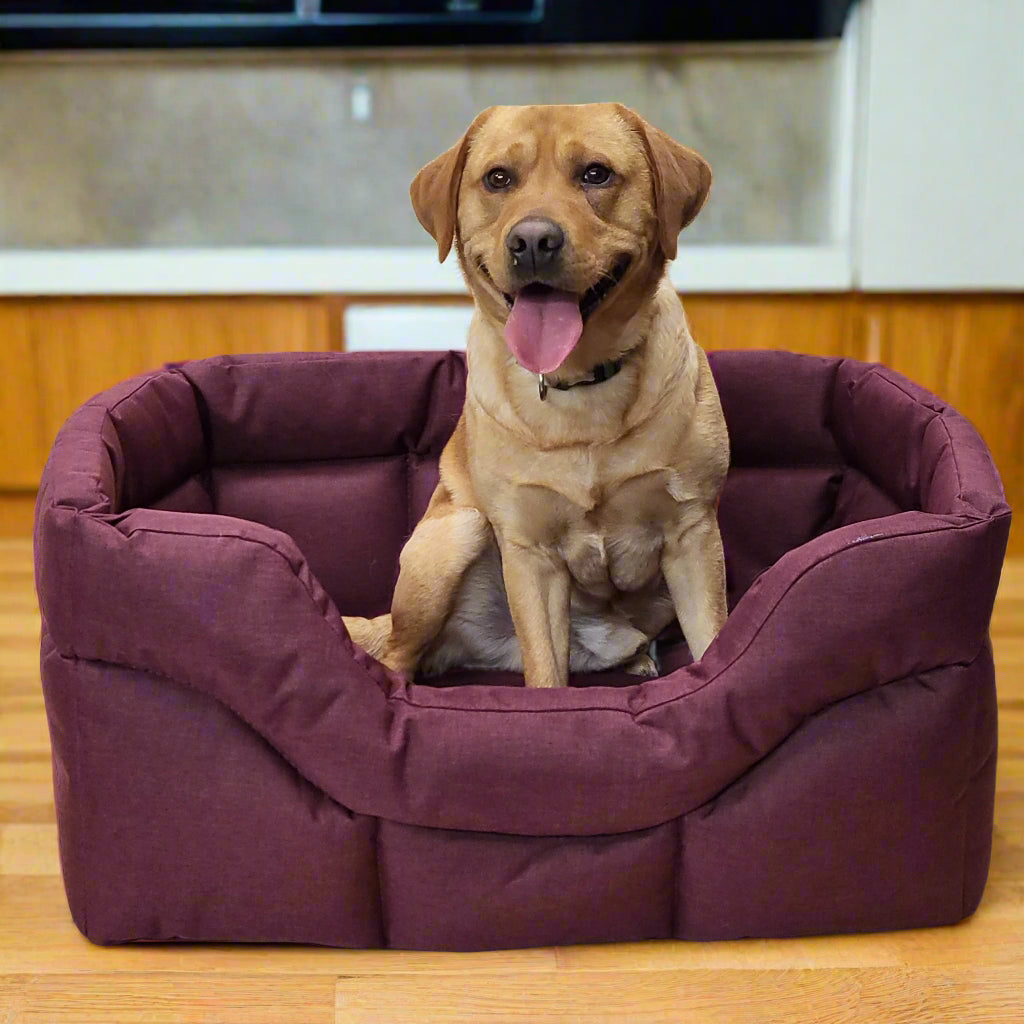 Country Dog Heavy Duty Rectangular High Sided Waterproof Dog Beds