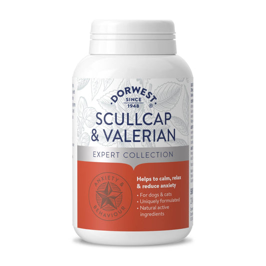 Dorwest Scullcap & Valerian Tablets For Dogs And Cats