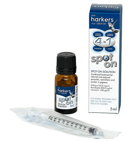 Harkers 4 in 1 Spot On 5ml