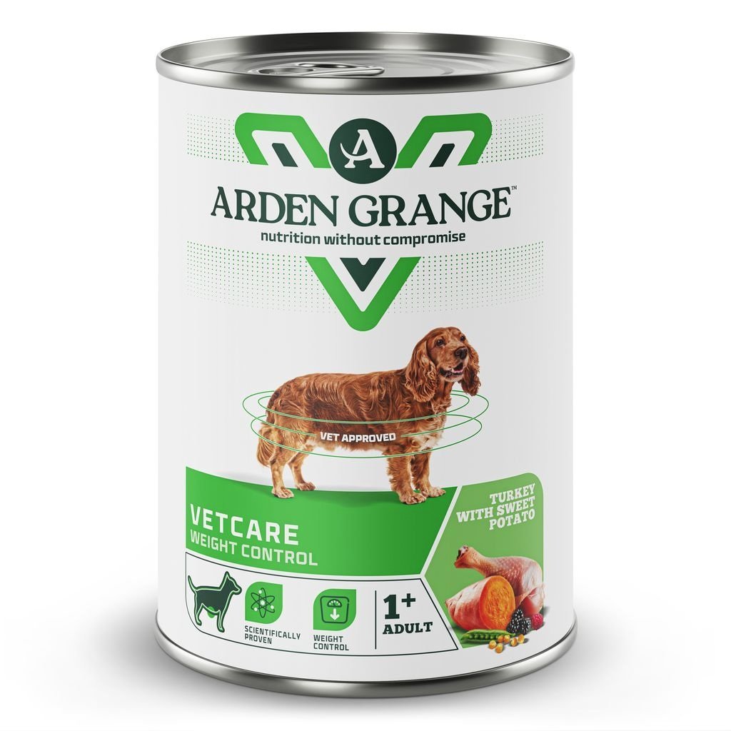 Arden Grange VetCare Weight Control Turkey with Sweet Potato 395g x 6 - Pet Supplier Store