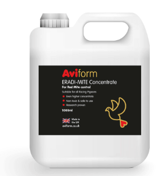 Aviform ERADI-MITE Red Mite Liquid for Racing Pigeons - Pet Supplier Store