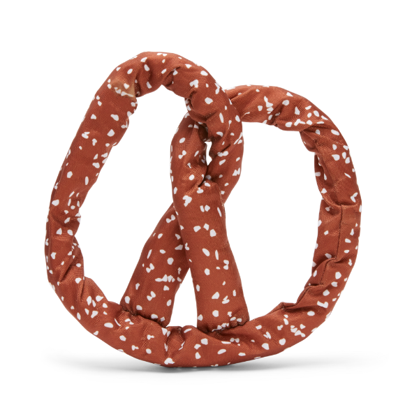 Bark Paula'S Park Slope Pretzel Dog Toy
