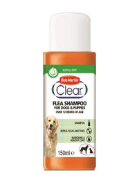 Bob Martin Clear Dog Flea Shampoo 150ml - Pet Supplier Store