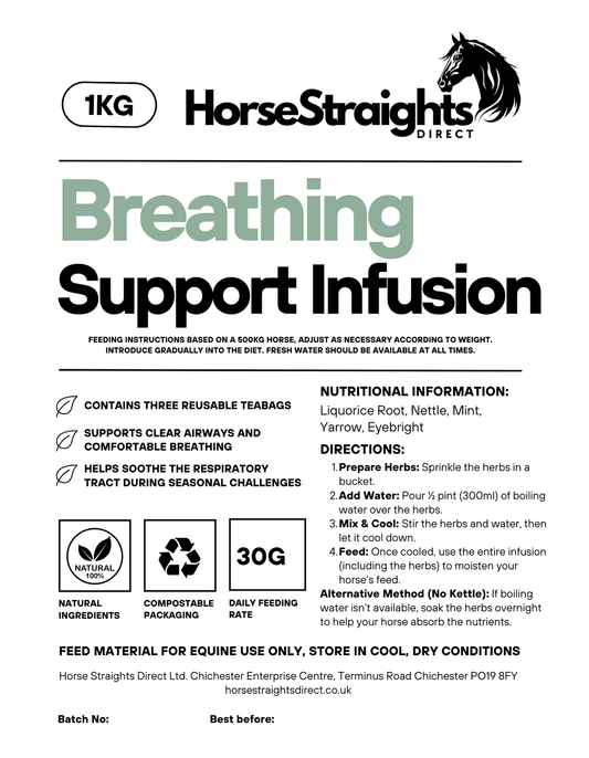 Breathing Support Infusion (Reusable Teabags) - Pet Supplier Store