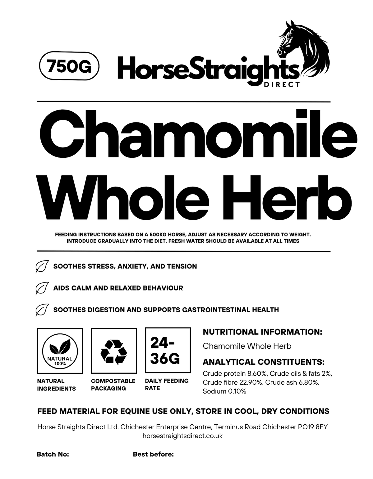 Chamomile Whole Herb - Pet Supplier Store