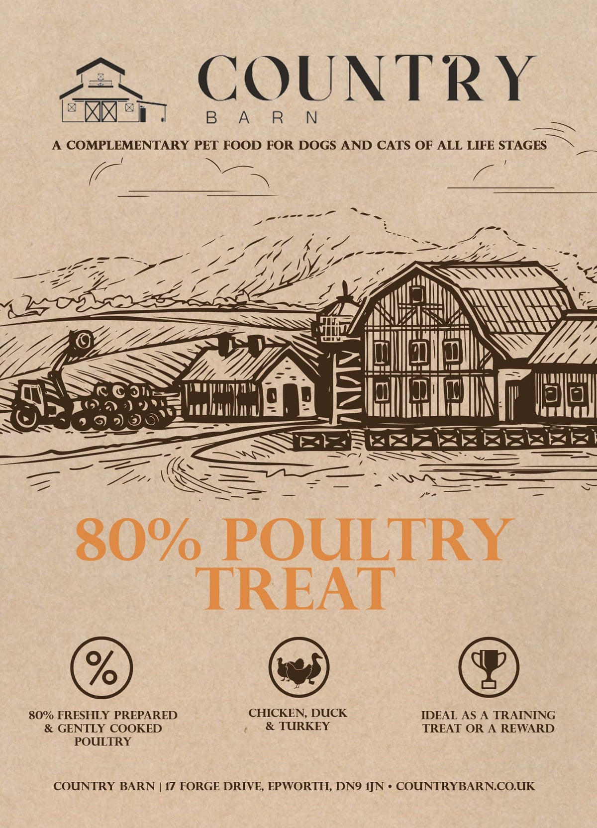Chicken, Duck & Turkey - Pet Supplier Store