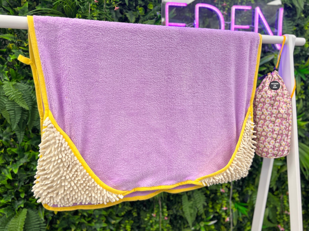 Daisy Dreams - Dog Towel + Carry Bag - Pet Supplier Store