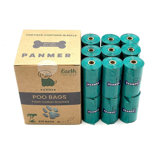 Dog Poo Bags - PCR (270 Bags) - Pet Supplier Store