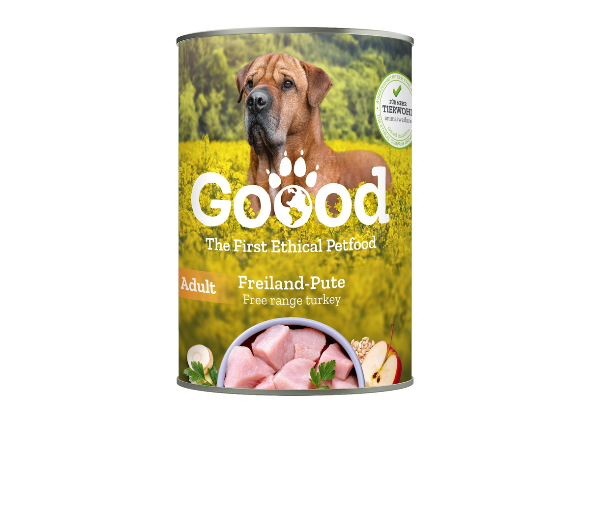 Free Range Turkey Wet Food for Adult Dogs 400g - Pet Supplier Store
