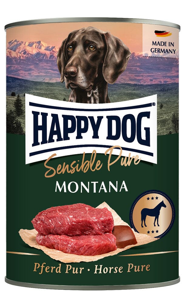Happy Dog Pure Sensitive Horse Wet Dog Food (Montana) - Pet Supplier Store