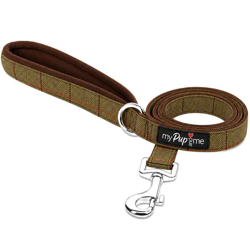 Luxury Tweed Lead by My Pup and Me - Pet Supplier Store