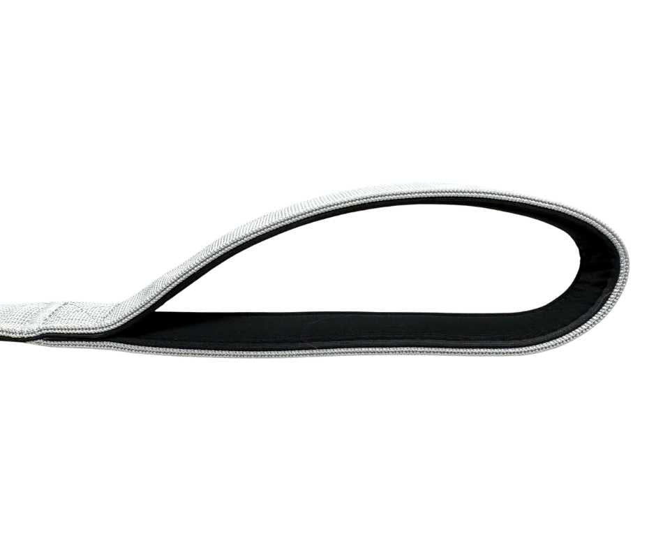 Nylon BTactical™ Carabiner Clip Lead | Misty Grey - Pet Supplier Store