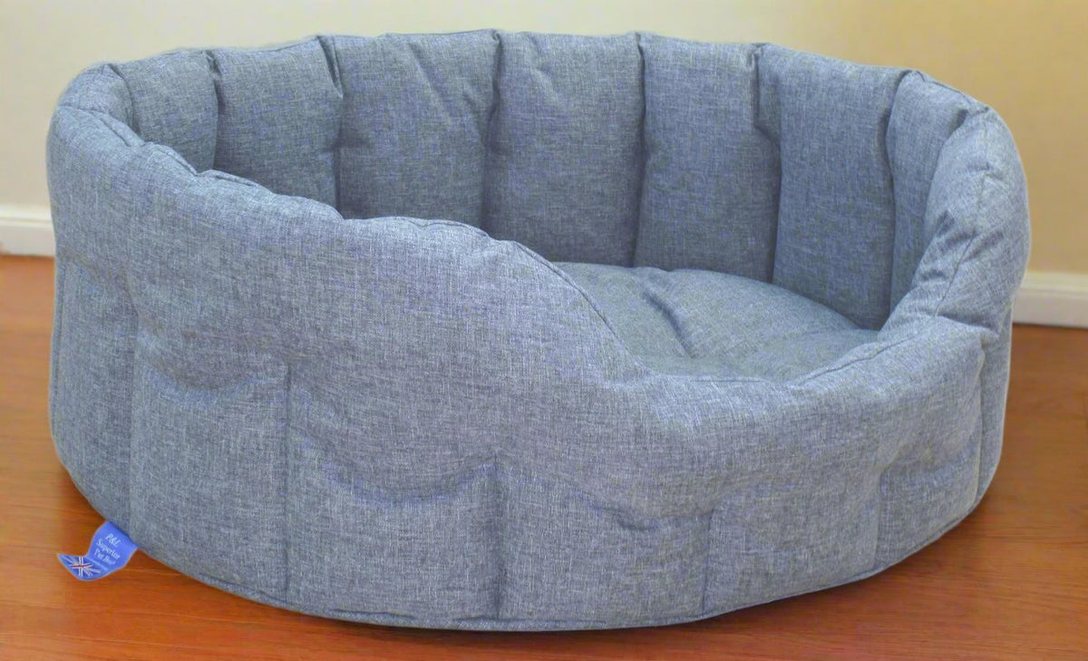 P&L Country Dog Tough Heavy Duty Oval High Sided Waterproof Dog Beds. - Pet Supplier Store