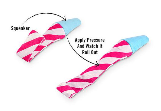 Party Time Raise The Woof Party Horn Plush Dog Toy