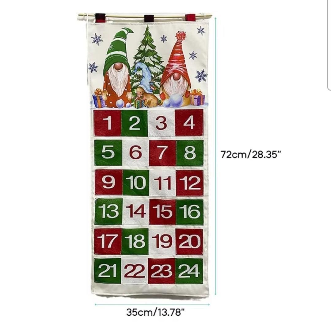 Rabbit Hanging Advent Calendar