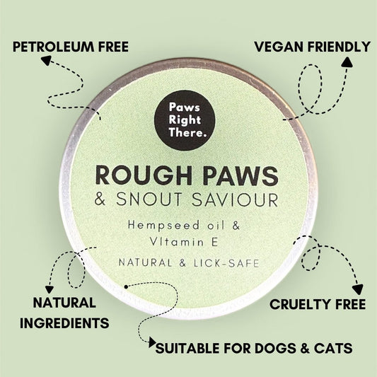 Rough Paws & Snout Saviour Balm| 100% Natural | Unscented - Pet Supplier Store