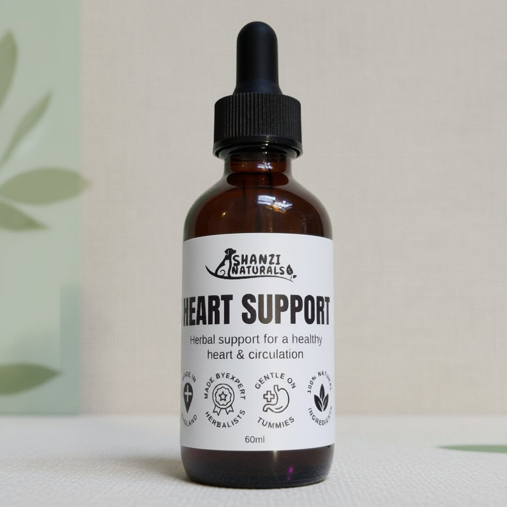 Shanzi Naturals Heart & Cardiovascular Tincture For Dogs & Cats - Pet Supplier Store