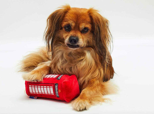 Telebone British Plush Dog Toy - Pet Supplier Store