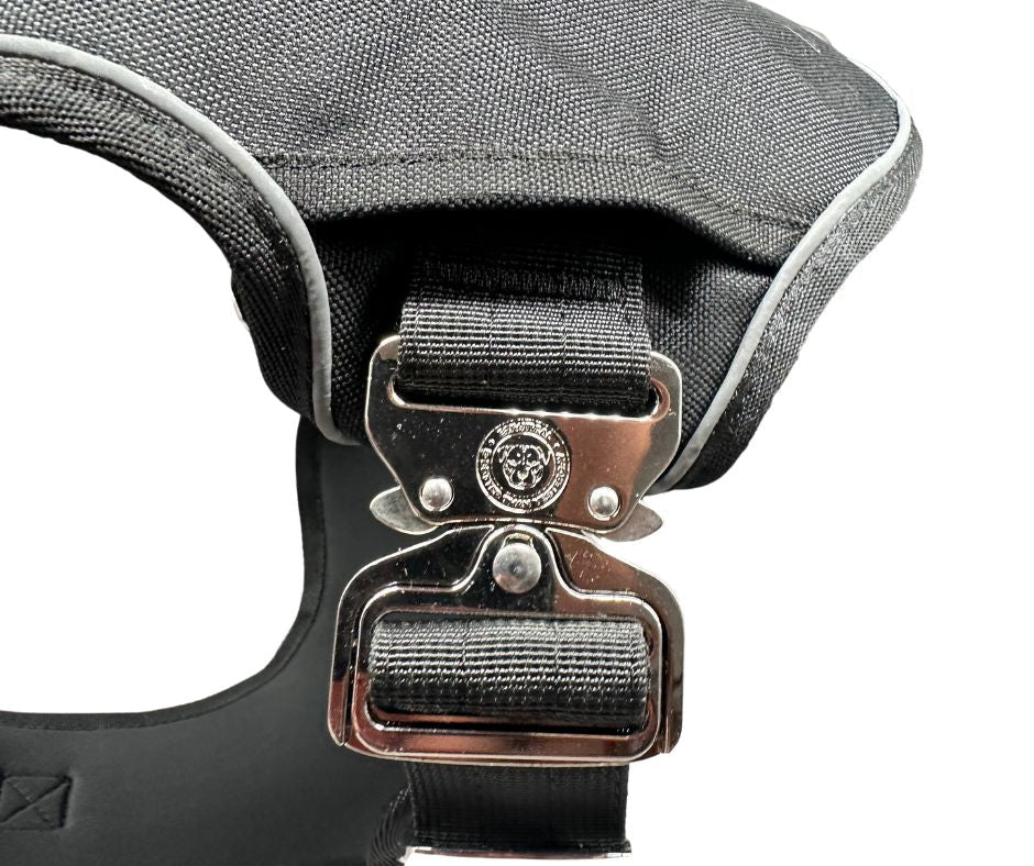 The No Pull Ultimate BTactical Harness | Midnight Black - Pet Supplier Store