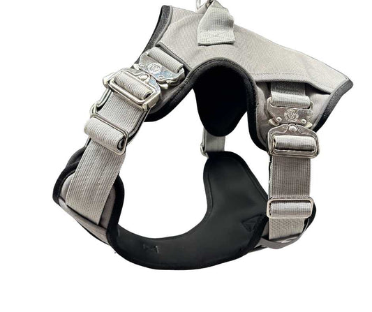 The No Pull Ultimate BTactical Harness | Misty Grey - Pet Supplier Store