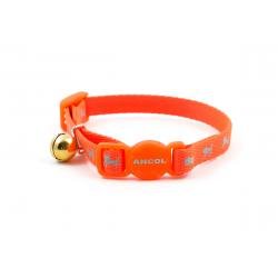 Ancol Collar Kitten Hiviz Orange 20-30 cm - Pet Supplier Store