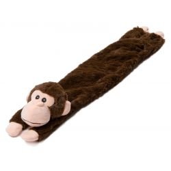 Ani Brown Monkey Stuffed Head Dog Toy - Pet Supplier Store