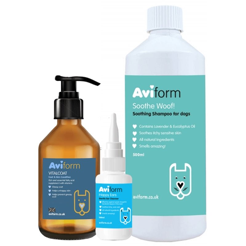 Aviform Dermo Doggy Bundle | Coat and Skin for Dogs - Pet Supplier Store