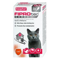 Beaphar FIPROtec COMBO Spot On for Cats 3 pipettes - Pet Supplier Store
