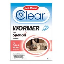 Bob Martin Clear Spot On Wormer - Cats & Kittens - Pet Supplier Store
