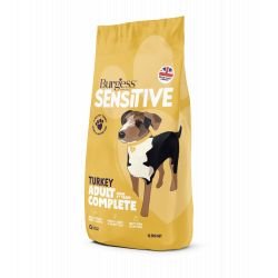 Burgess Sensitive Adult Dog Turkey & Rice 12.5kg - Pet Supplier Store