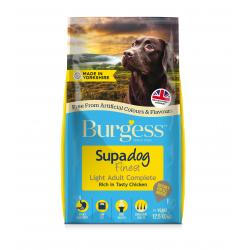 Burgess Supadog Light Chicken 12.5kg - Pet Supplier Store