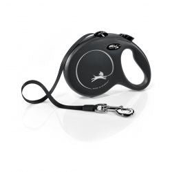 flexi New Classic L Tape 5 m, black - Pet Supplier Store