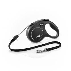 flexi New Classic M Cord 5 m, black - Pet Supplier Store