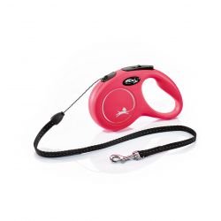 flexi New Classic S Cord 5 m, red - Pet Supplier Store
