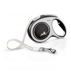 flexi New Comfort L Tape 5 m, black - Pet Supplier Store