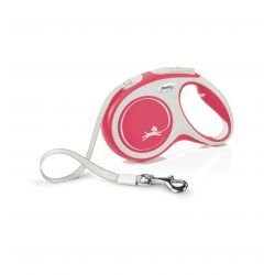 flexi New Comfort M Tape 5 m, red - Pet Supplier Store