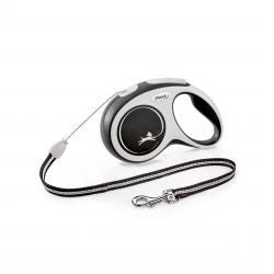 flexi New Comfort S Cord 5 m, black - Pet Supplier Store