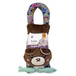 Fofos Plush Bear + Fish - Pet Supplier Store