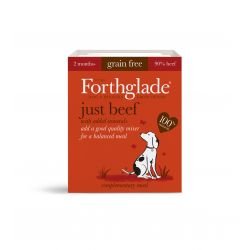 Forthglade Just Beef Grain Free 395g - Pet Supplier Store