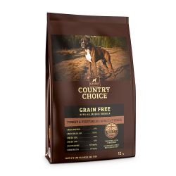 Gelert Country Choice Grain Free Turkey & Vegetables 12kg - Pet Supplier Store