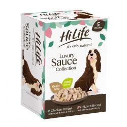 HiLife it's only natural - The Luxury Sauce Collection 5 x 100g Multipack - Pet Supplier Store
