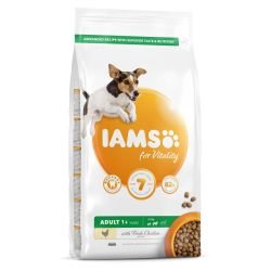 IAMS for Vitality Adult Small & Medium Dog Food with Fresh chicken - Pet Supplier Store