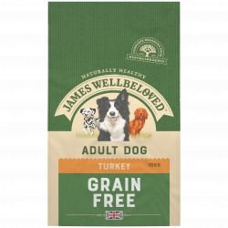 JAMES WELLBELOVED Dog Grain Free Turkey Adult Maintenance 10kg - Pet Supplier Store